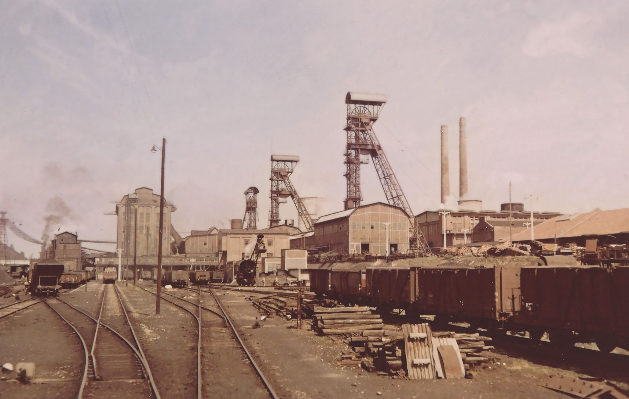 The Sophia-Jacoba mine, c. 1954.